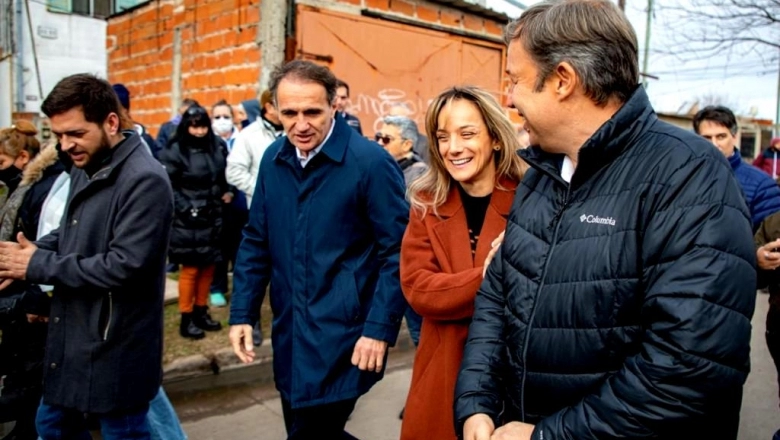 Galmarini y Katopodis inauguraron nuevas redes cloacales en Almirante Brown