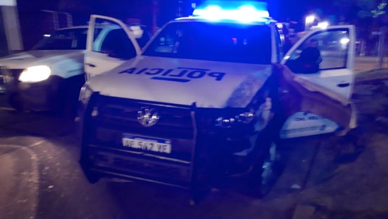 Intento de asalto a un policía terminó en tiroteo, persecución y violento choque en Padua
