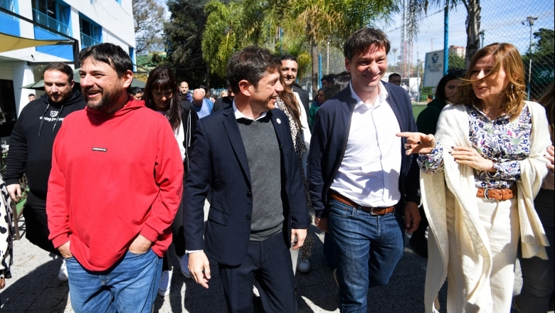 Tras el efecto Insaurralde: Kicillof y Grabois visitaron al candidato del oficialismo en Vicente López