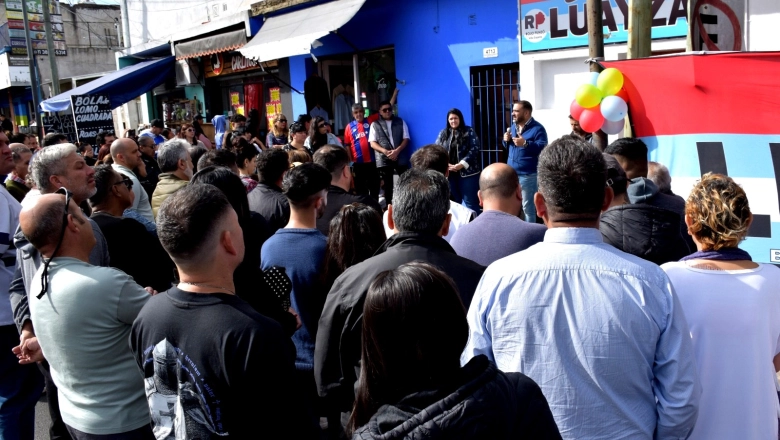 Equipo Luayza celebró el Día del Trabajador con la inauguración de un nuevo local en Berazategui