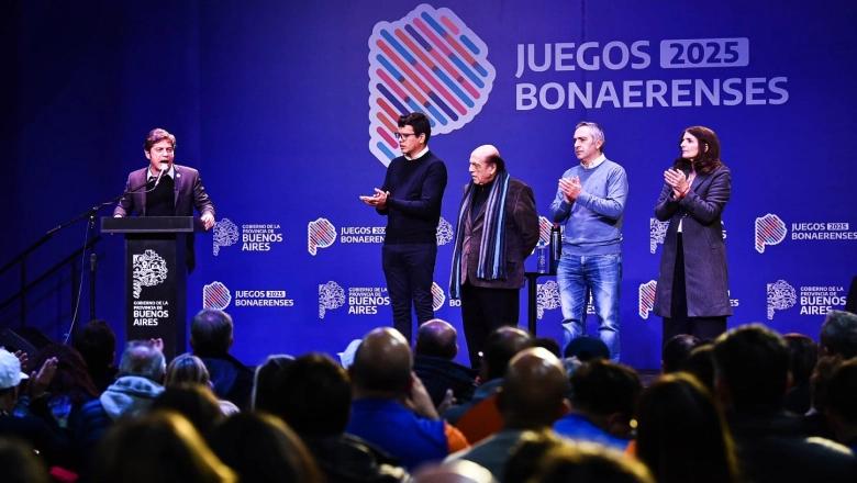Desde Berazategui, Kicillof dijo: “Actuamos como escudo para minimizar el impacto de las políticas nacionales”
