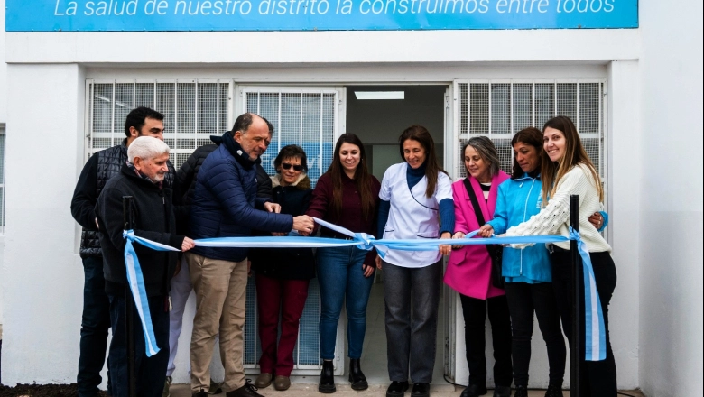 Más salud para Tres Arroyos: Garate inauguró la ampliación del CAPS en el barrio Fonavi