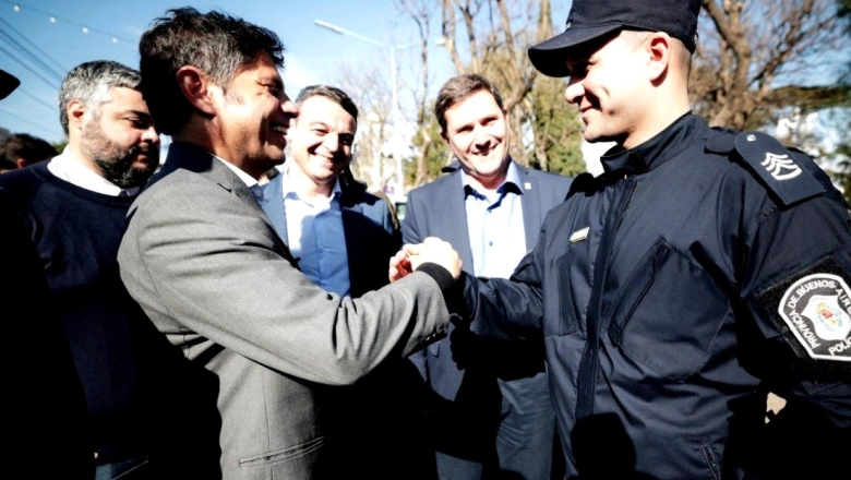Kicillof cruzó la grieta y se mostró con tres intendentes opositores de la Segunda Sección