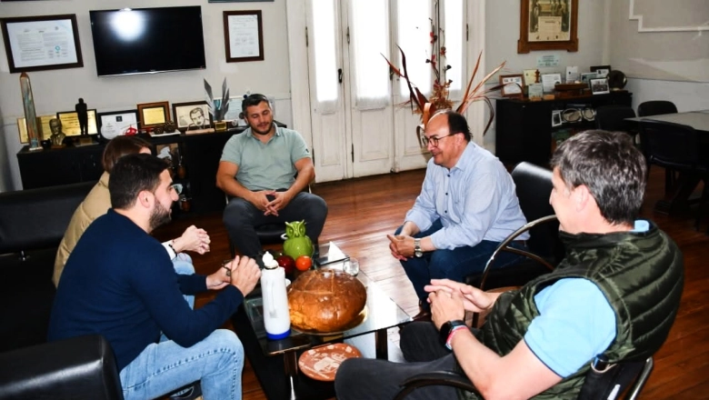 Egüen le manifestó su apoyo a Salomón para la construcción de la Universidad de Saladillo