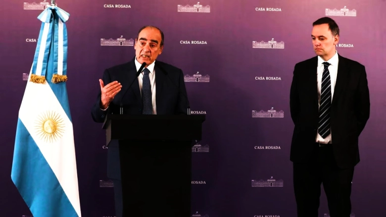 Milei anunció la renuncia de Francos y nombró a Manuel Adorni como nuevo jefe de Gabinete