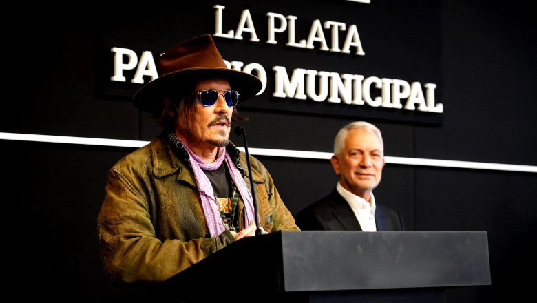 Johnny Depp en en La Plata: alfombra roja, masterclass y avant-premiere de su película