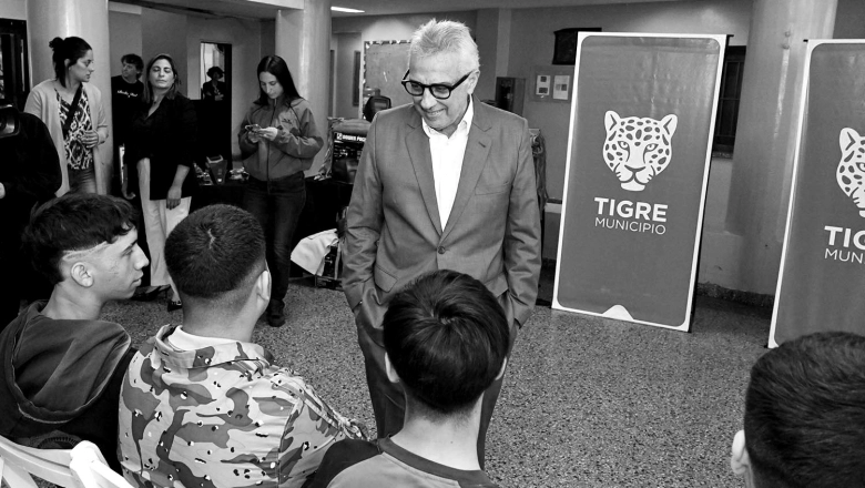 Zamora y los libertarios sellan coincidencias en Tigre por la construcción de torres