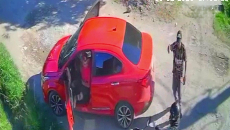 Cambiaron la monta: DiDi moto y pasajera asaltados durante un raid delictivo en Merlo