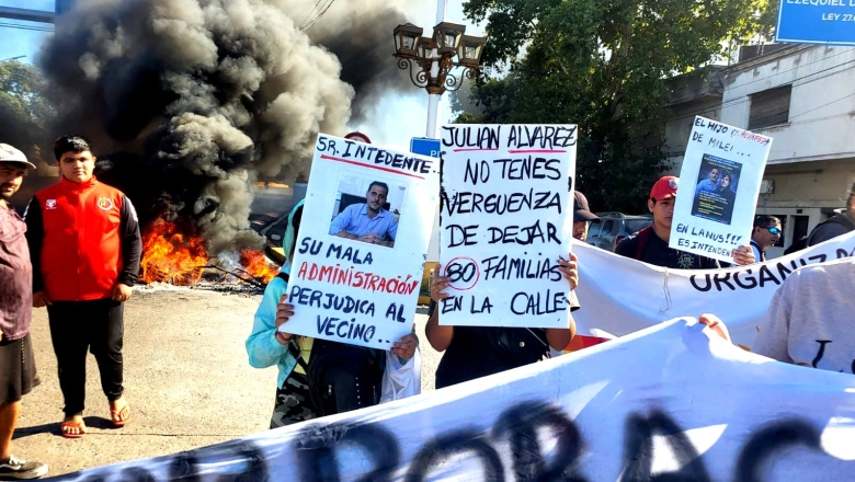 Explotó el conflicto en Lanús por una medida de Julián Álvarez contra los empleados de limpieza