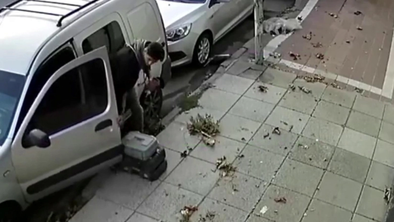 Con llamativas velocidad y facilidad robó las herramientas y arruinó a un electricista