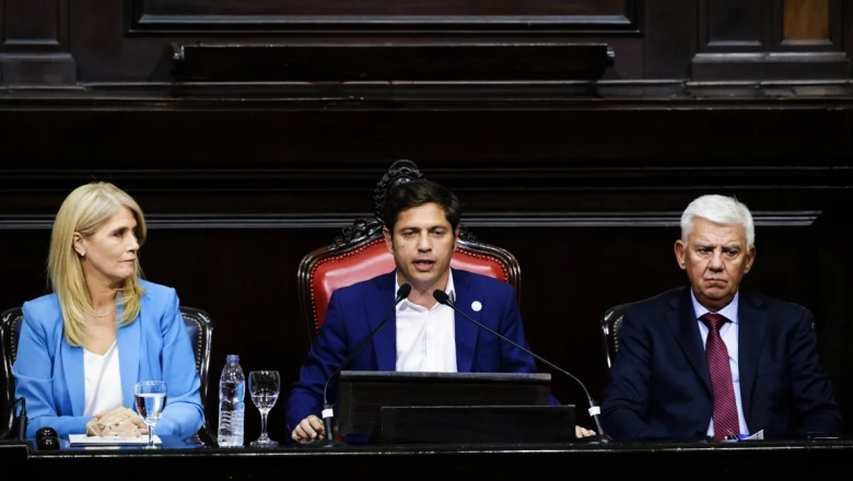 Apertura de Sesiones bonaerense: Kicillof habla ante la Legislatura con la mira puesta en Milei y en 2027
