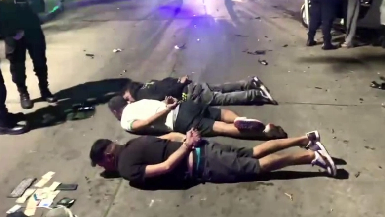 Tienen frondosos prontuarios: delincuentes en fuga chocaron y fueron detenidos en La Plata