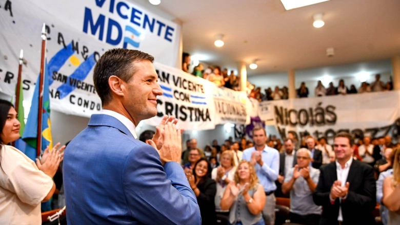 Apertura de Sesiones en San Vicente: Mantegazza anunció obras, hizo un balance y proyectó el 2026