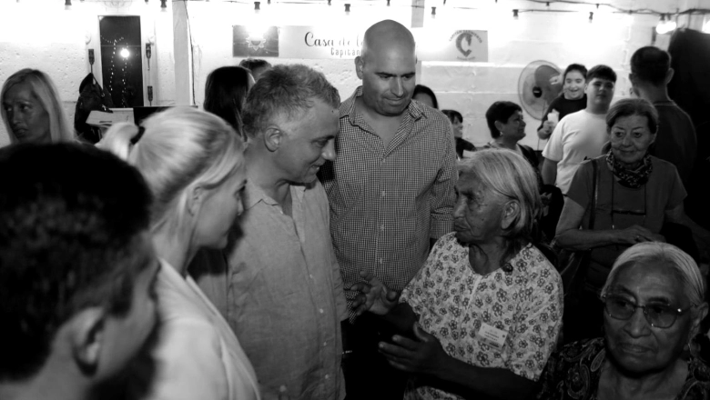 Pareja plantó la bandera libertaria ante Bianco en Expoagro y recrudece diferencias por Santilli