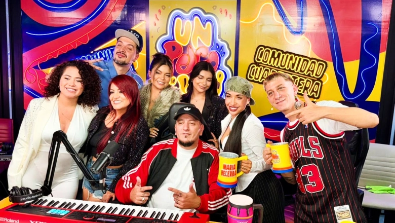 Con admiración, María Becerra cantó con Corazón Serrano en “Un Poco de Ruido”: “Es un honor”