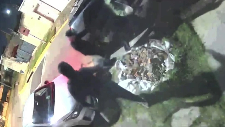 Entradera en Merlo: junto al hijo enfrentó a violenta banda que les rompió la puerta con patadas