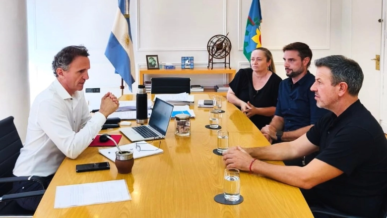Sciaini se reunió con Katopodis para avanzar en obras fundamentales para Roque Pérez