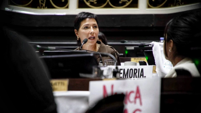 En la sesión especial de Diputados por el Día de la Memoria, Mayra Mendoza comparó las medidas de Milei con la última dictadura