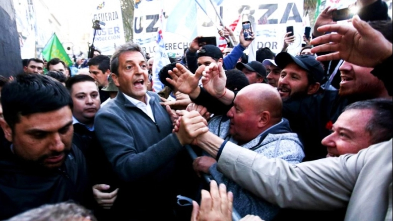 Massa envió un mensaje y participó en la marcha por los 50 años del Golpe de Estado del 24 de marzo