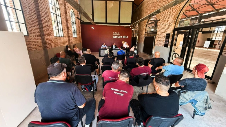 Capacitación para agentes de Patrulla Urbana en el marco del programa de formación en Pergamino