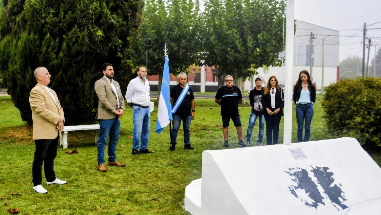 25 de Mayo: Egüen presentó los actos por el Día del Veterano y de los Caídos en la Guerra de Malvinas