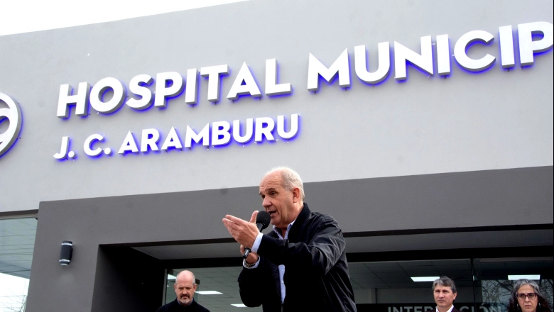 Pehuajó: Zurro recorrió la obra de la nueva área de pediatría del Hospital Municipal