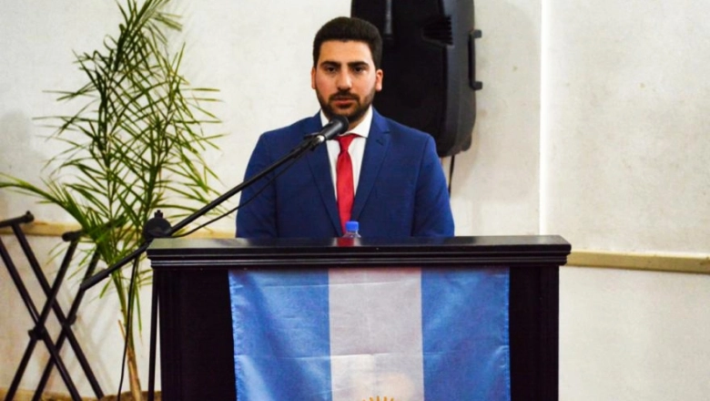 Egüen pedirá un crédito para terminar la Escuela Nº8 y denunció abandono por parte de Milei y Kicillof