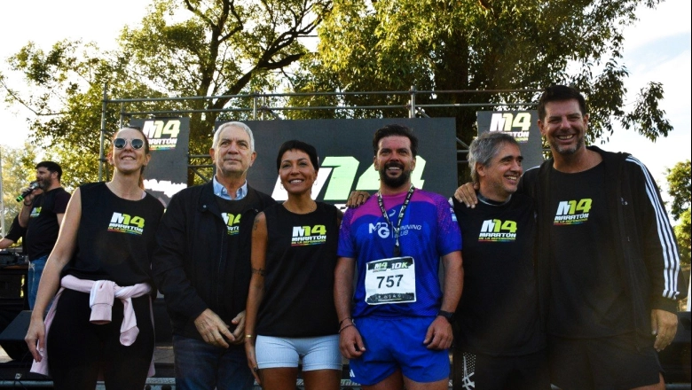 Mayra Mendoza dijo presente en la 14ª Maratón de la Defensoría del Pueblo solidaria de La Plata