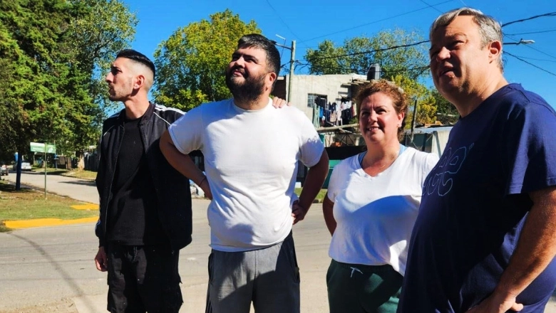 Almirante Brown: Cascallares participó de una jornada comunitaria en Ministro Rivadavia