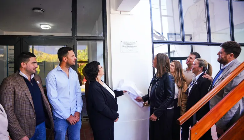 Egüen nombró “Mario Marcelo Malnati” al Centro de Educación Física Nº7 de 25 de Mayo