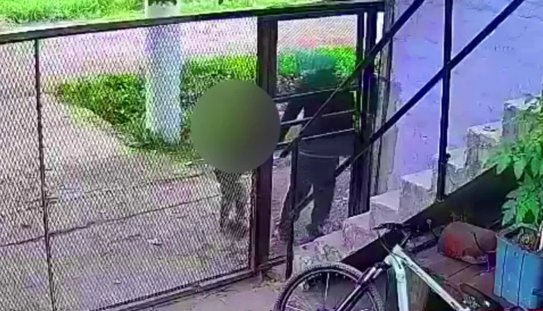 Se metió en una casa y robó una bicicleta acompañado por un pequeño niño