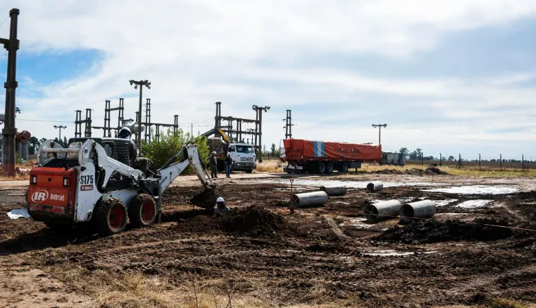 Proyecto clave: comenzó la ampliación de la Subestación Eléctrica de Rivadavia