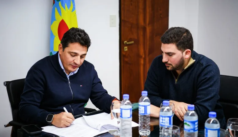 Egüen se mostró con Marinucci y sumó nuevas herramientas para la seguridad vial en 25 de Mayo