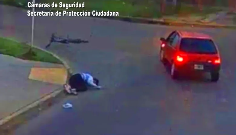 Ciclista resultó herido durante un evitable siniestro vial en Tigre