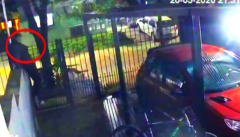 Todo mal en San Isidro: perseguía al que le robó en la casa pero se cayó en la vereda rota