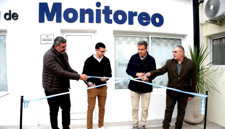 122° aniversario de América: el Municipio de Rivadavia inauguró un nuevo centro de monitoreo