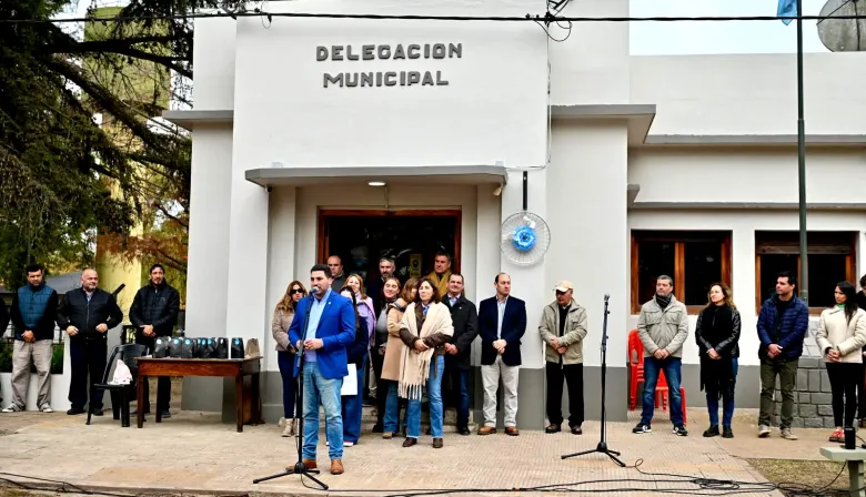 Egüen dejó un mensaje con destino al Interior del distrito de Ugarte y al futuro