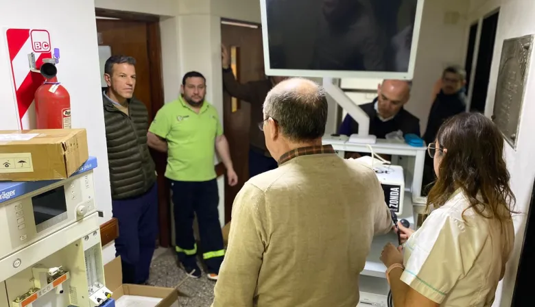 Roque Pérez sumó una nueva tecnología clave para el hospital municipal