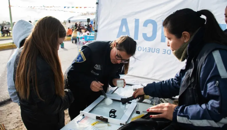 Magdalena fue sede de la 2° Jornada de Seguridad Vial junto a fuerzas locales y provinciales