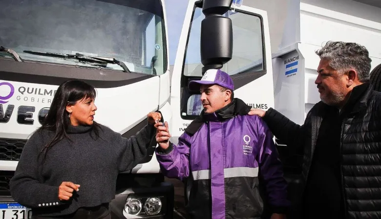 Tareas de limpieza: Quilmes incorporó cinco nuevos camiones volcadores a su flota municipal