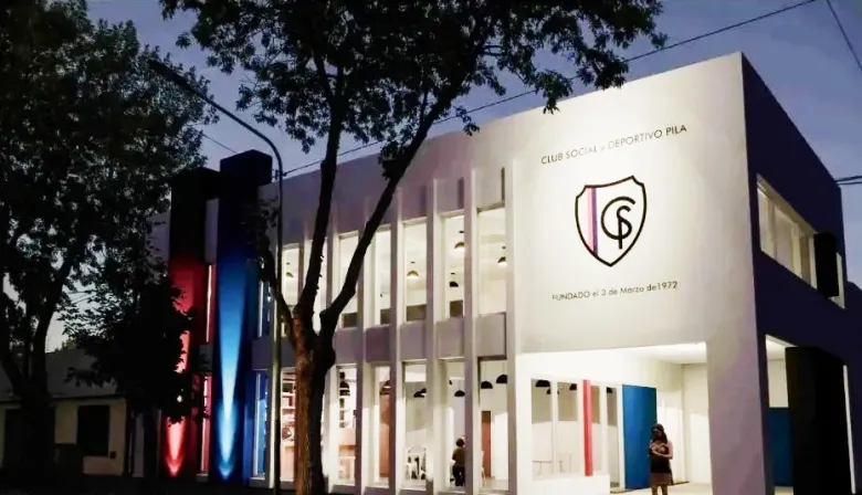 El Municipio desembolsó millones de pesos para la construcción de la sede del Club Social y Deportivo Pila