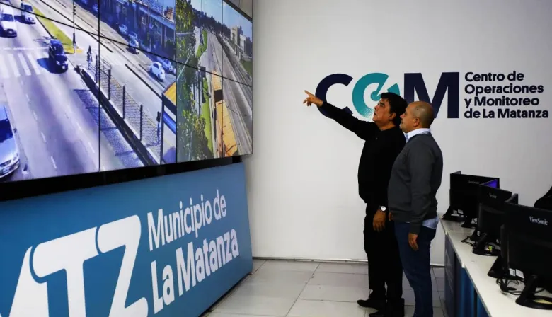 Espinoza anunció el Sistema Multiagencia: protección inteligente y tecnológica para La Matanza