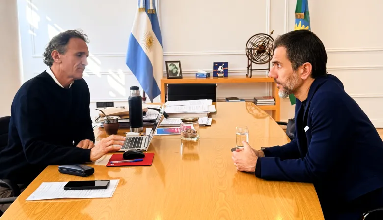 Un senador del PRO se reunió con Katopodis para impulsar obras en su municipio
