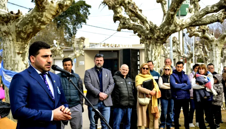 En el festejo del Día de la Independencia en 25 de Mayo, Egüen dejó un mensaje y definió el futuro de Pedernales