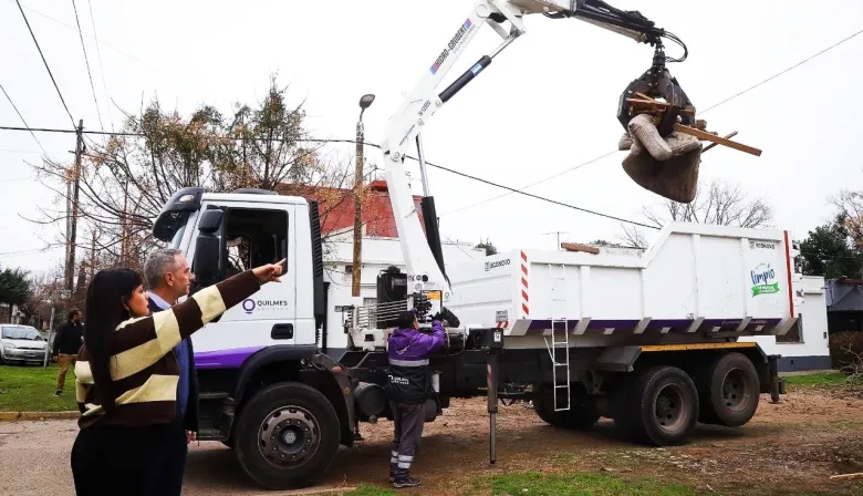 Eva Mieri lanza un nuevo operativo del Programa “-Residuos + Comunidad” en Quilmes Oeste