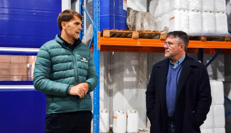 Hourcade recorrió PyMEs productivas en Bartolomé Bavio y reafirmó el impulso al Parque Industrial de Magdalena