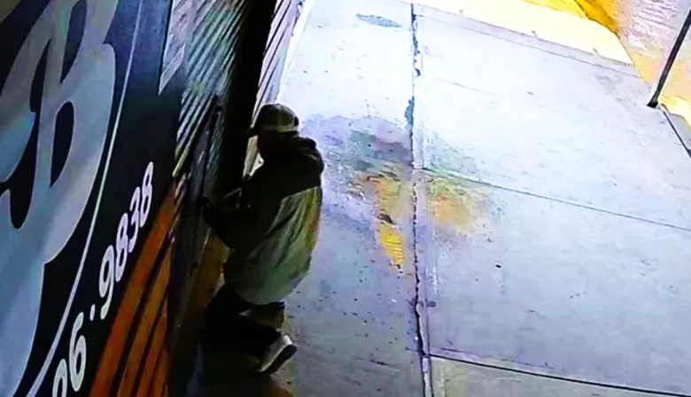 Un vecino interrumpió el robo de un comercio y puso en fuga a un ladrón