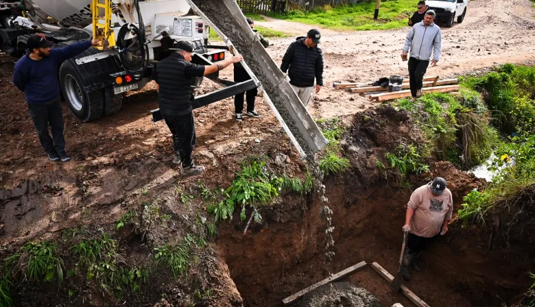 San Vicente avanza con obras hidráulicas y viales para acompañar el crecimiento del distrito