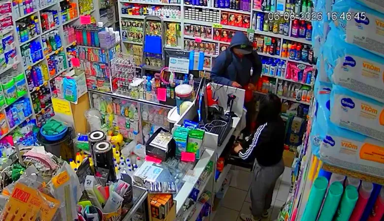 Verdugo y ladrón suelto en Berazategui: asaltó un comercio y cuando escapaba le "tiró besos" a la empleada