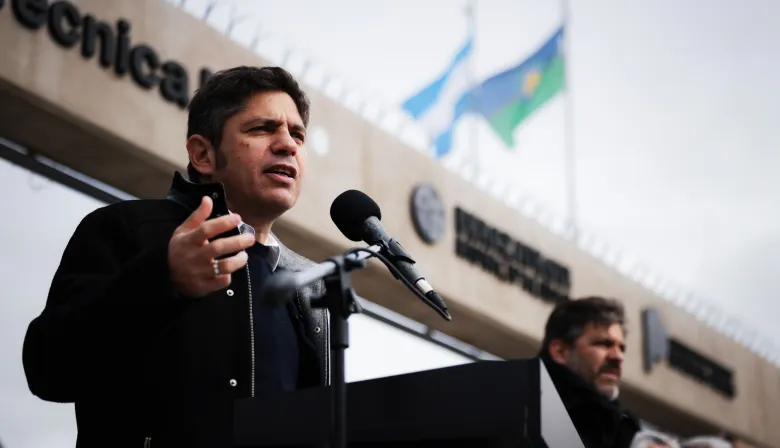 En clave electoral, Kicillof reactivó obras paralizadas por Milei y habló de “dos modelos de gestión”